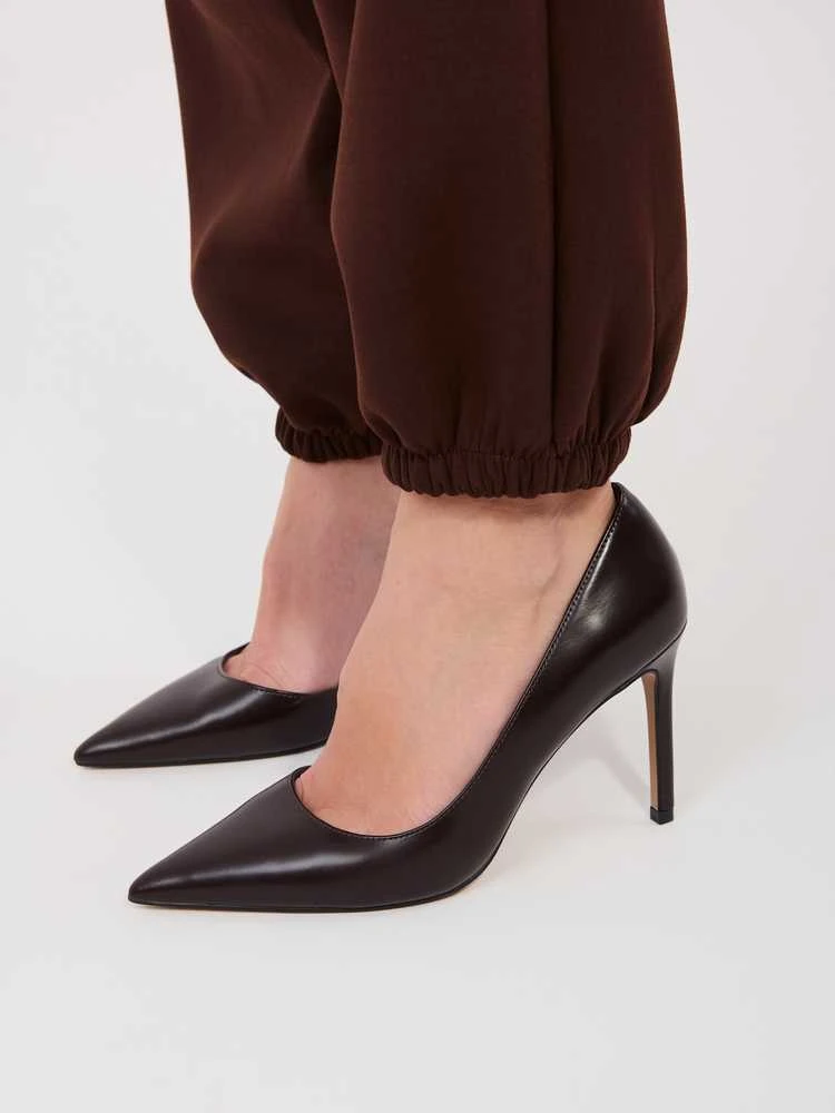 Italy Moda Kelnės-IT-SP-22197.61-ciemny ruda