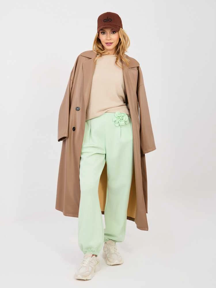 Italy Moda Kelnės-IT-SP-22197.64-jasny žalia