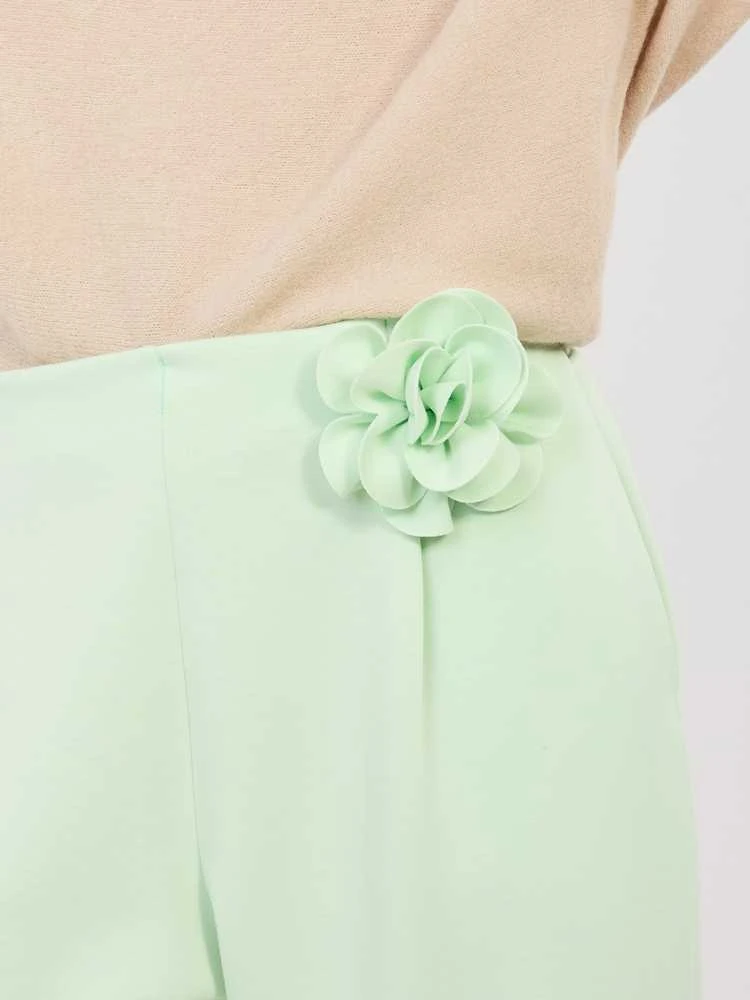 Italy Moda Kelnės-IT-SP-22197.64-jasny žalia