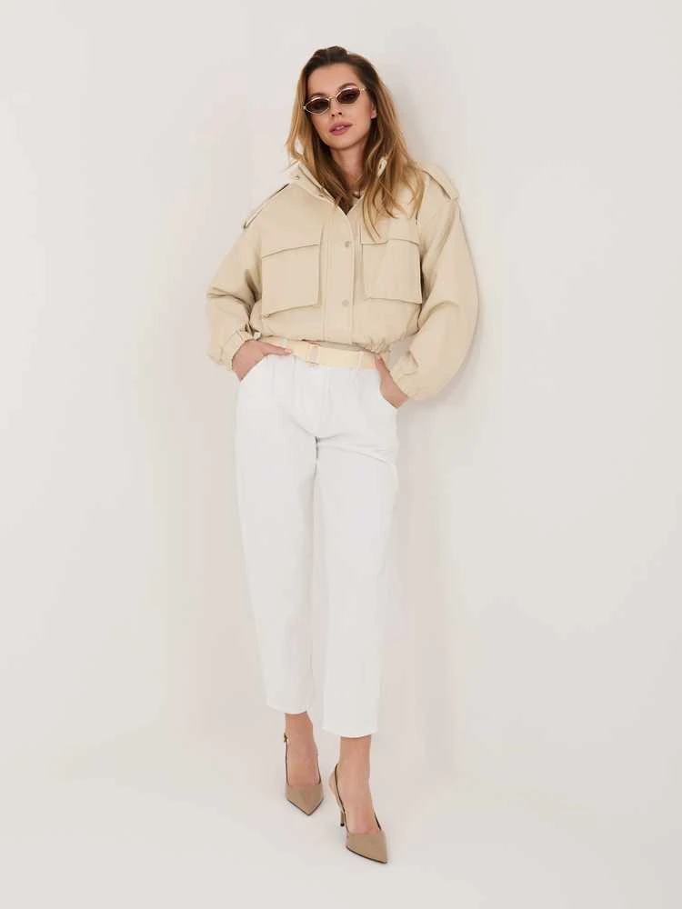 Italy Moda Kelnės-IT-SP-242979.90-ecru