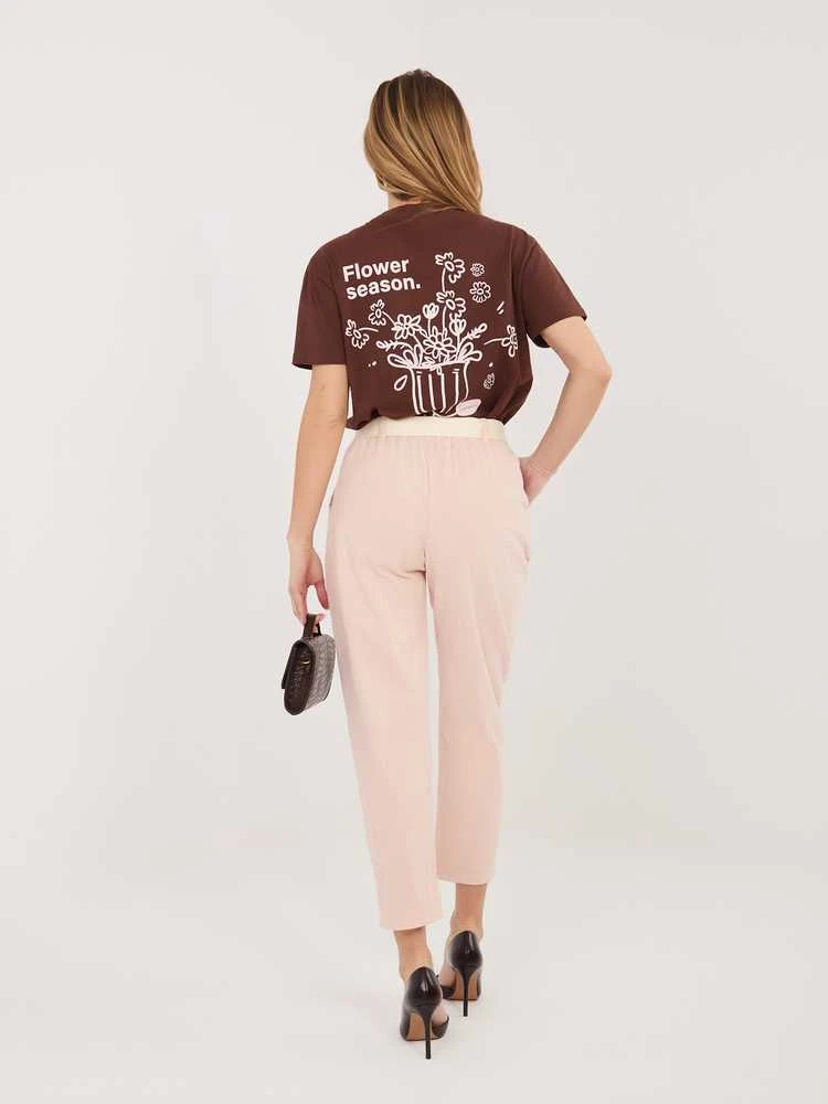 Italy Moda Kelnės-IT-SP-242979.90-jasny rožinė