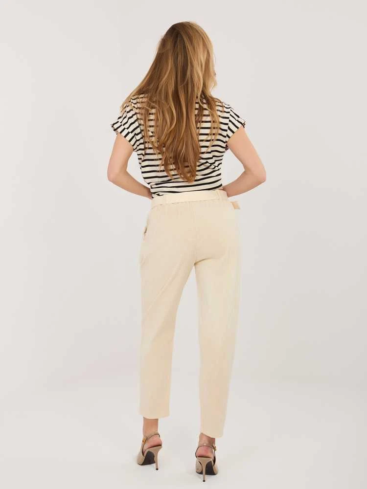 Italy Moda Kelnės-IT-SP-242979.90-jasny smėlio spalva