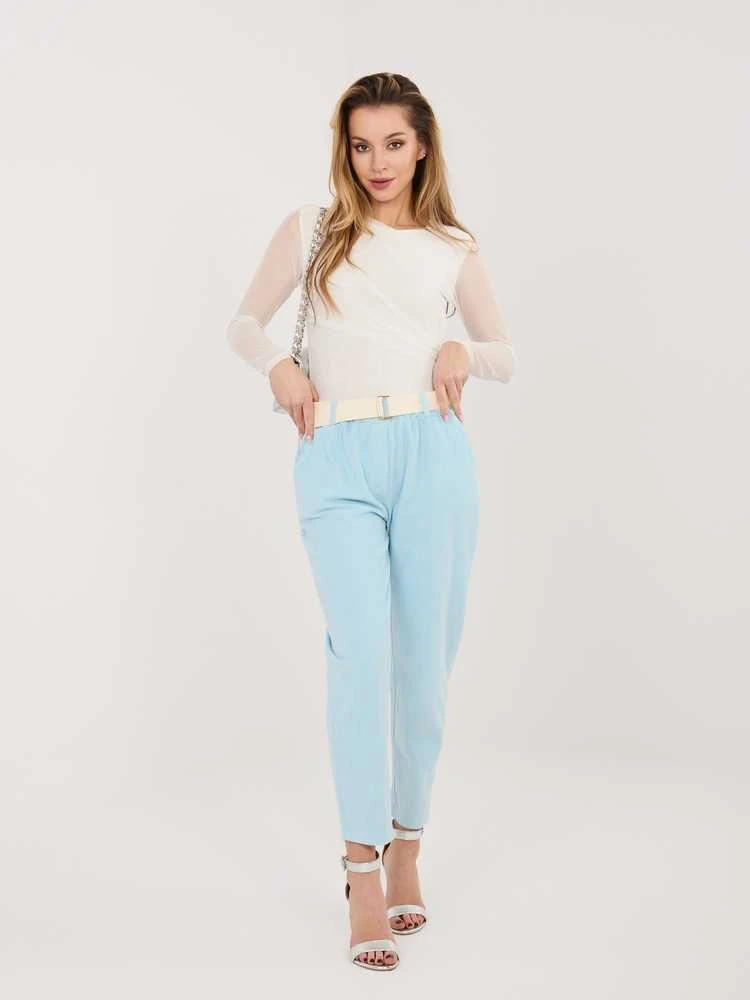 Italy Moda Kelnės-IT-SP-242979.90-šviesiai mėlyna