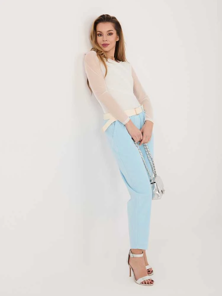 Italy Moda Kelnės-IT-SP-242979.90-šviesiai mėlyna