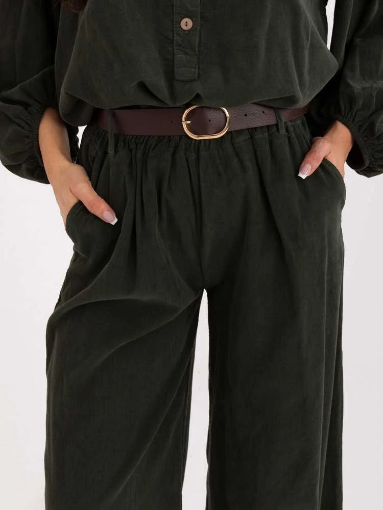 Italy Moda Kelnės-IT-SP-25782.73-khaki