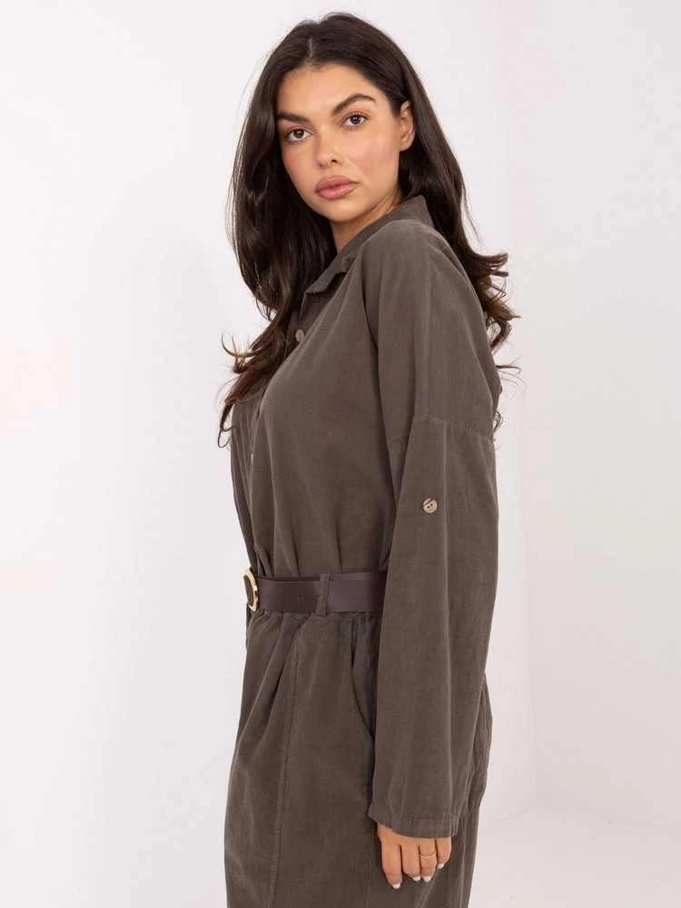 Italy Moda Kelnės-IT-SP-258009.83-ciemny khaki