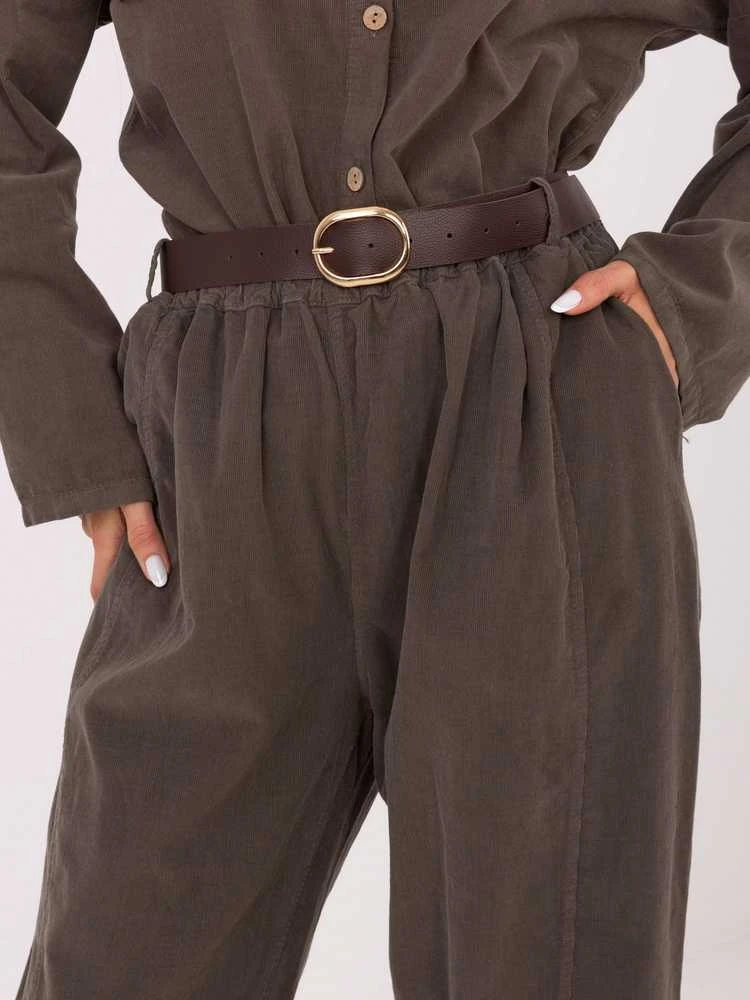 Italy Moda Kelnės-IT-SP-258009.83-ciemny khaki