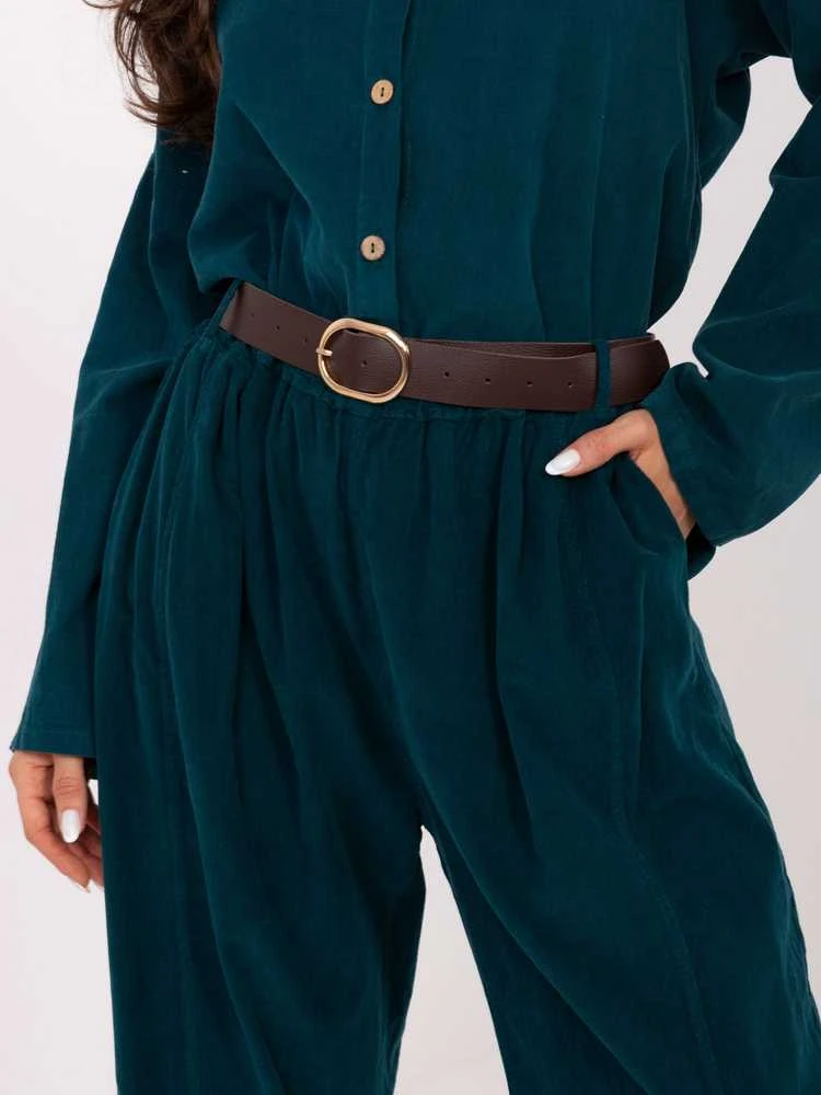 Italy Moda Kelnės-IT-SP-258009.83-jūros spalvos