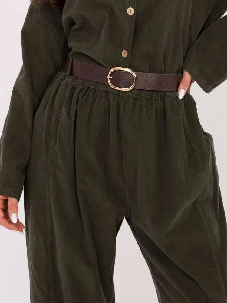 Italy Moda Kelnės-IT-SP-258009.83-khaki