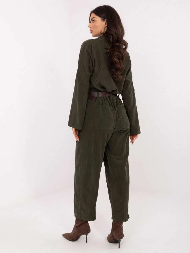 Italy Moda Kelnės-IT-SP-258009.83-khaki