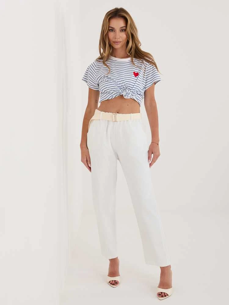 Italy Moda Kelnės-IT-SP-26016.87-ecru