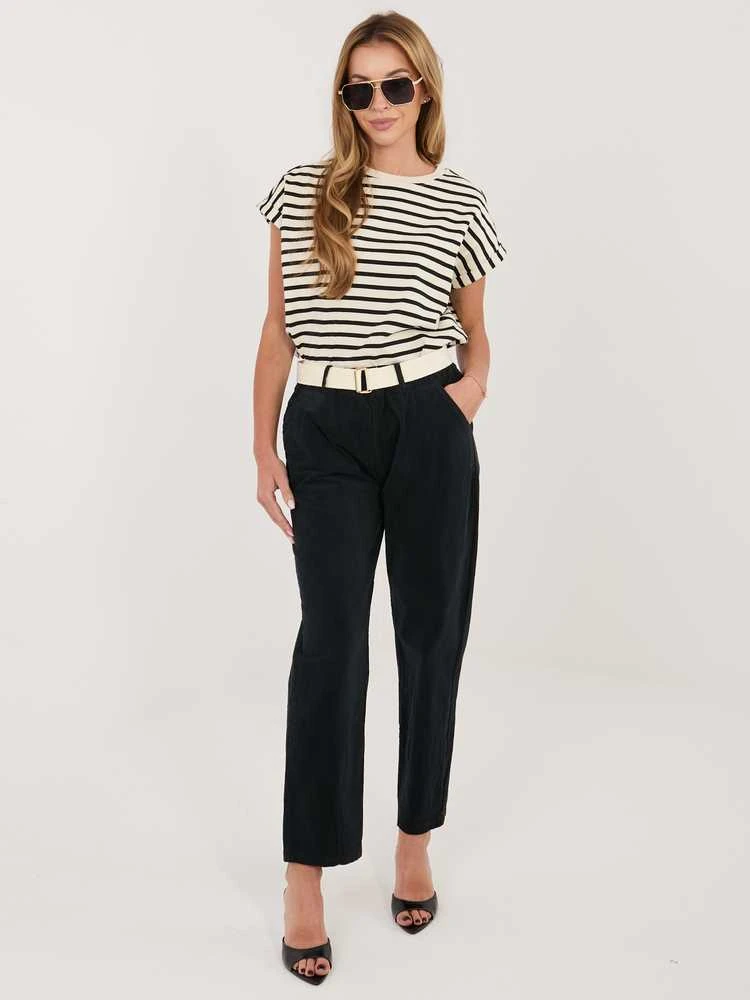 Italy Moda Kelnės-IT-SP-26016.87-juoda