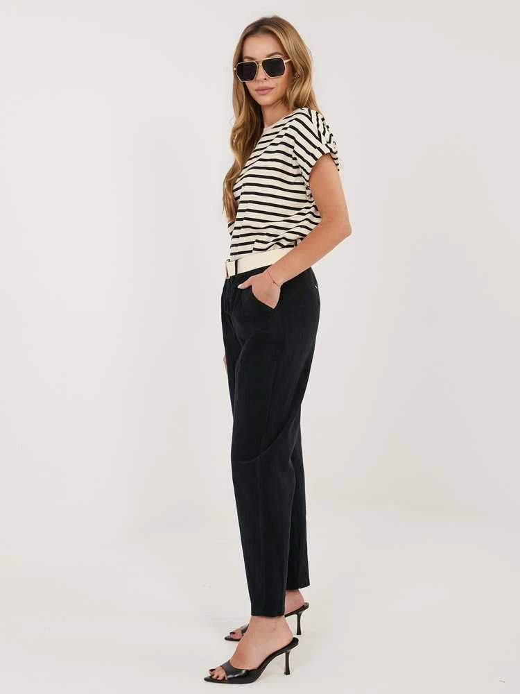 Italy Moda Kelnės-IT-SP-26016.87-juoda