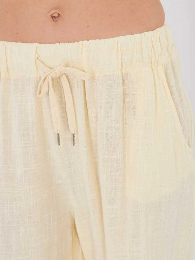 Italy Moda Kelnės-IT-SP-2873.02-jasny geltona
