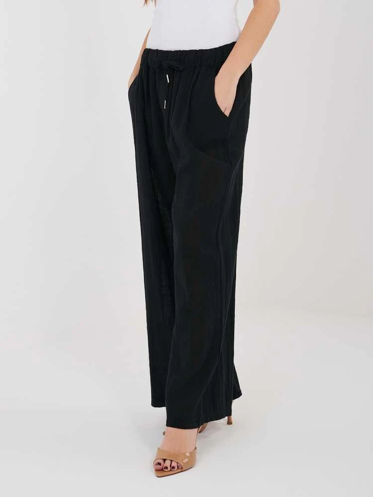 Italy Moda Kelnės-IT-SP-2873.02-juoda