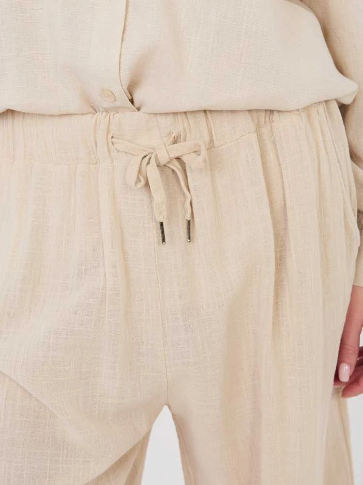 Italy Moda Kelnės-IT-SP-2873.02-smėlio spalva