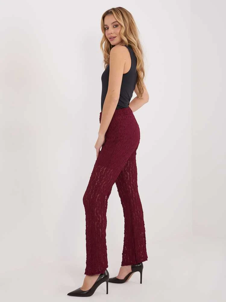 Italy Moda Kelnės-IT-SP-9960.78-bordinė