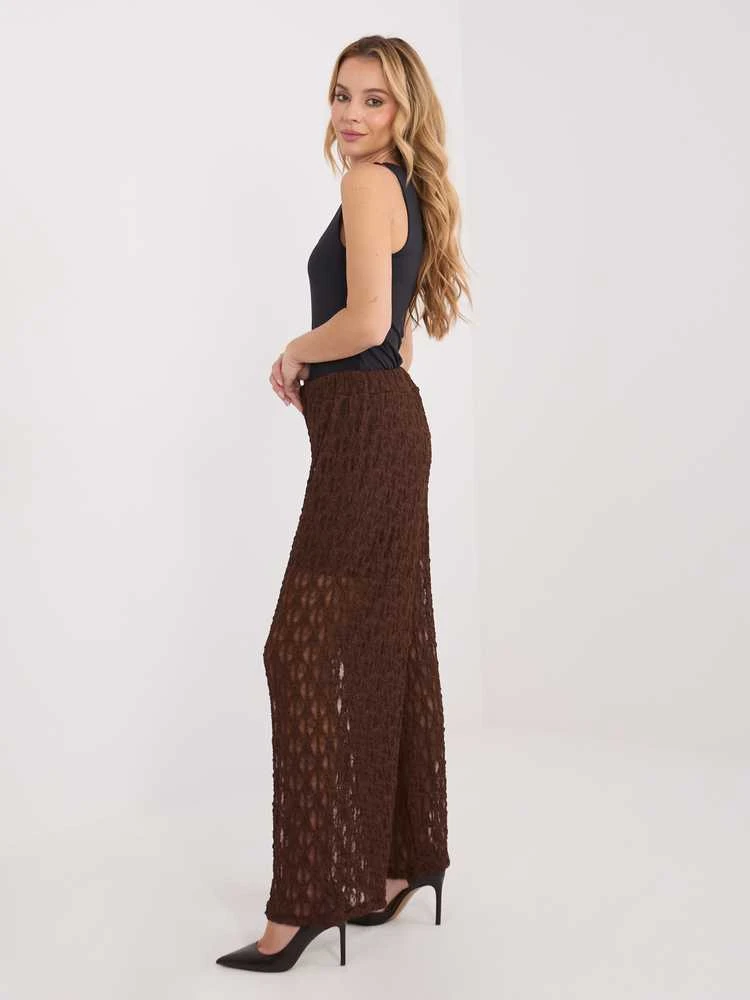 Italy Moda Kelnės-IT-SP-9965.77-ruda