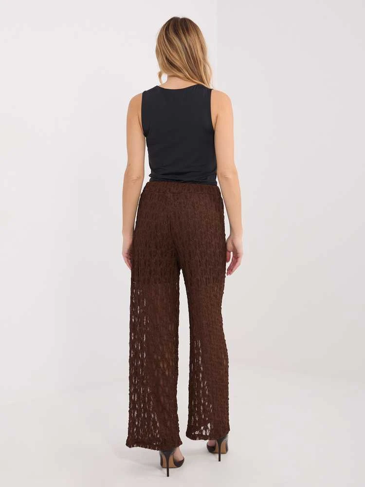 Italy Moda Kelnės-IT-SP-9965.77-ruda