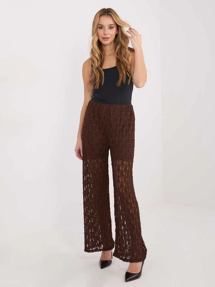 Italy Moda Kelnės-IT-SP-9965.77-ruda