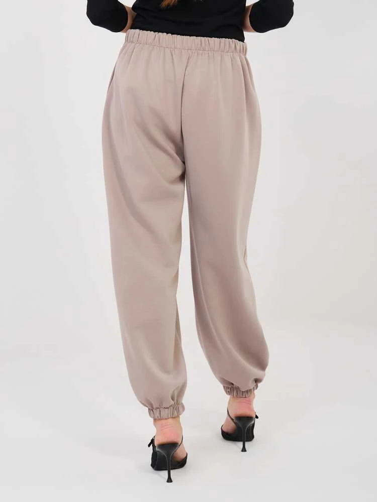 Italy Moda Kelnės-IT-SP-9995.12P-ciemny bezowy