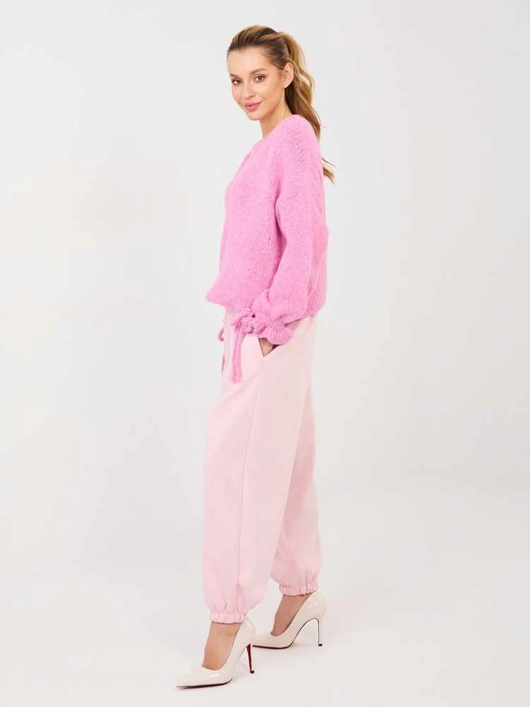 Italy Moda Kelnės-IT-SP-9995.16P-jasny rožinė