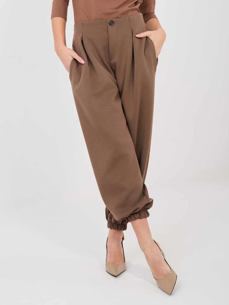 Italy Moda Kelnės-IT-SP-9995.16P-ruda