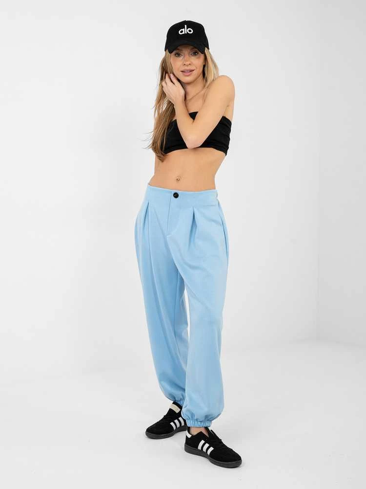 Italy Moda Kelnės-IT-SP-9995.16P-šviesiai mėlyna