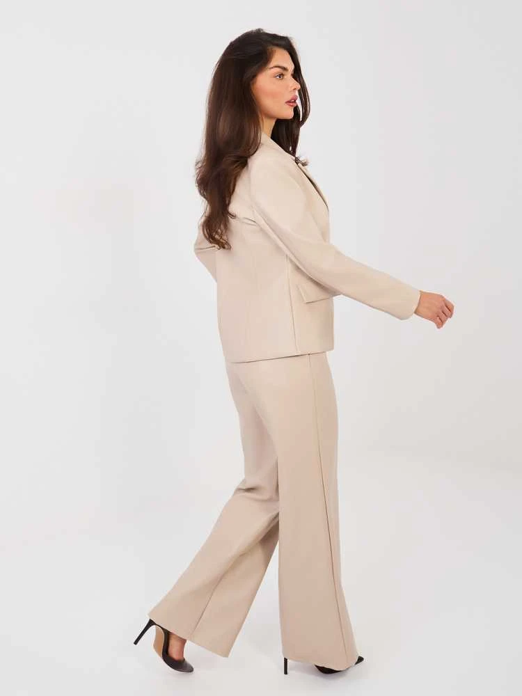 Italy Moda Kelnės-IT-SP-FL10013.87-smėlio spalva