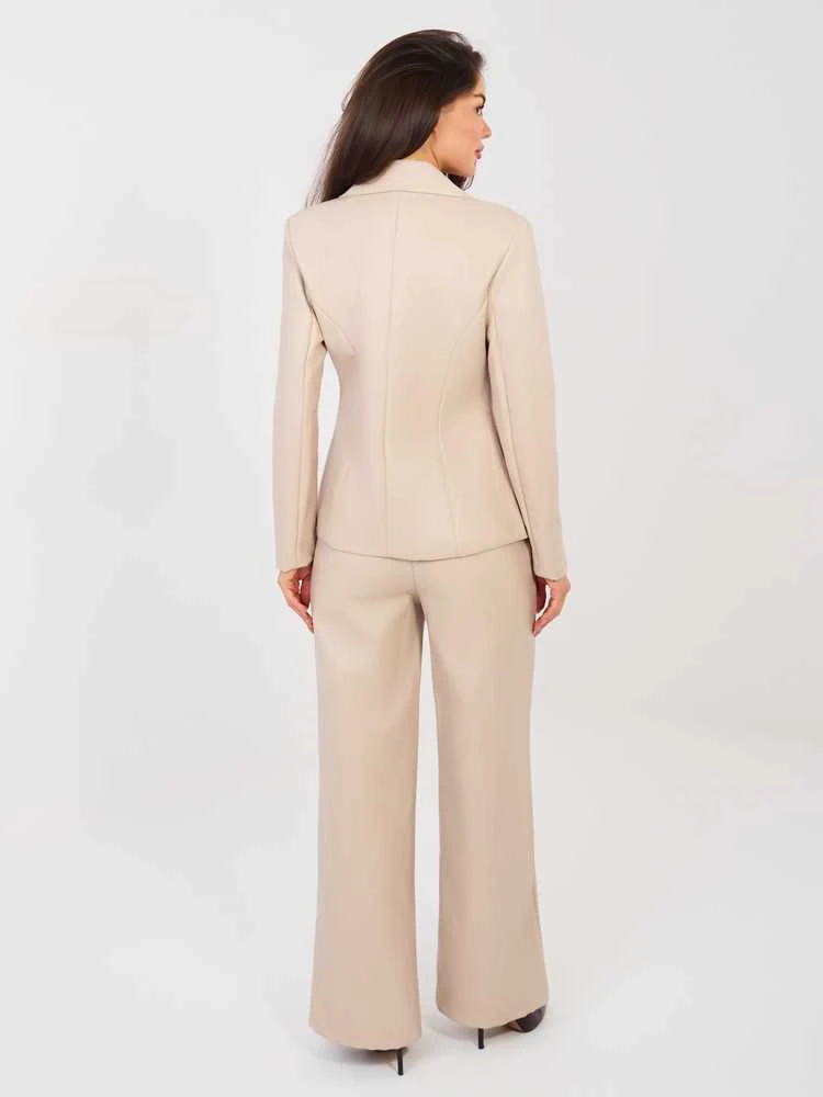 Italy Moda Kelnės-IT-SP-FL10013.87-smėlio spalva