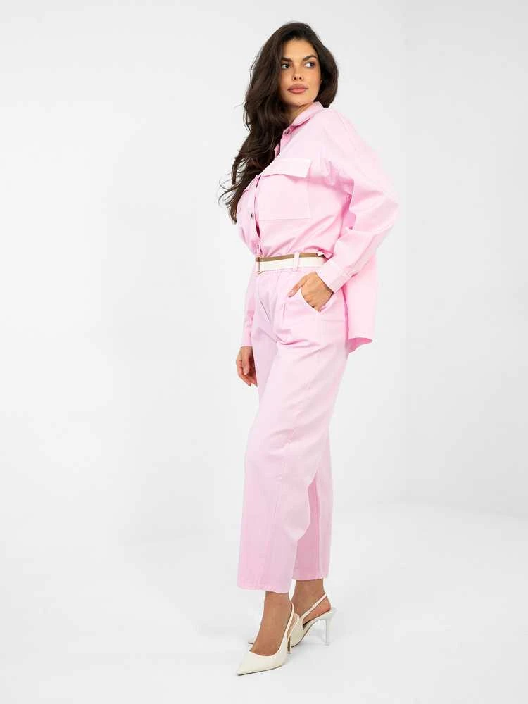Italy Moda Kelnės-IT-SP-FL10125.78-jasny rožinė