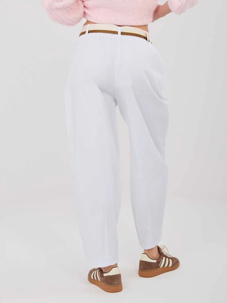 Italy Moda Kelnės-IT-SP-FL10125.80-balta