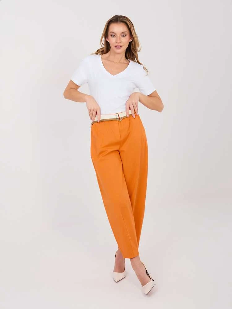 Italy Moda Kelnės-IT-SP-FL10125.80-oranžinė