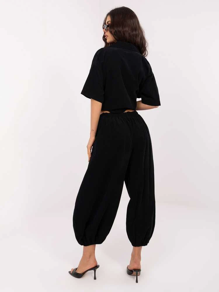 Italy Moda Kelnės-IT-SP-FL10309-1.91-juoda