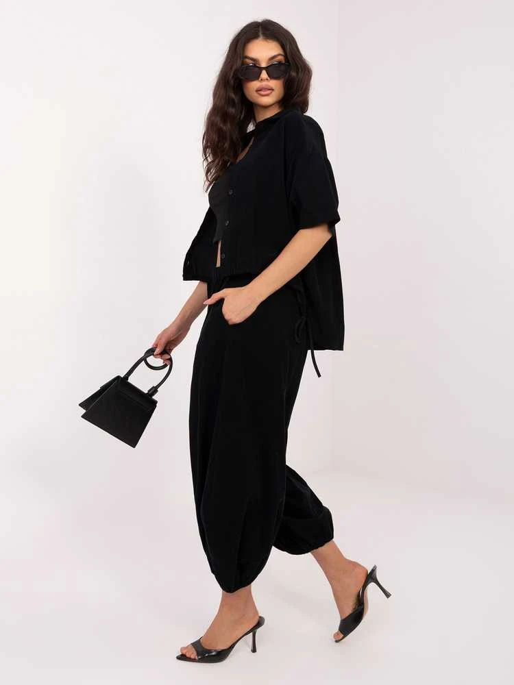Italy Moda Kelnės-IT-SP-FL10309-1.91-juoda