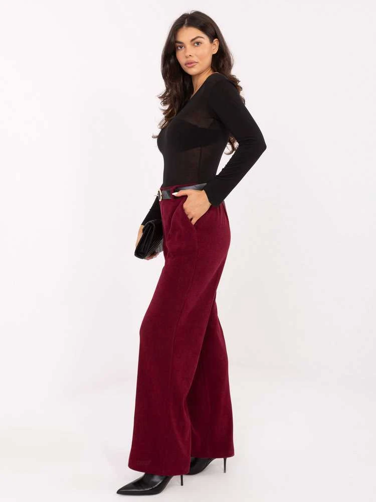 Italy Moda Kelnės-IT-SP-FL8252.18P-bordinė