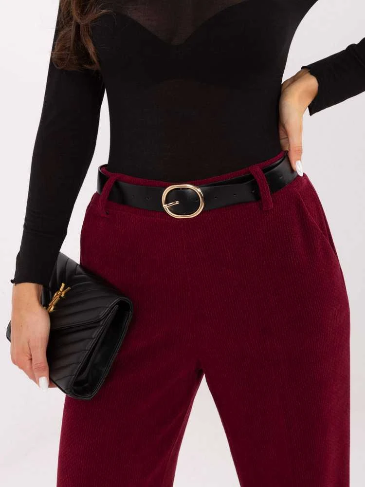 Italy Moda Kelnės-IT-SP-FL8252.18P-bordinė