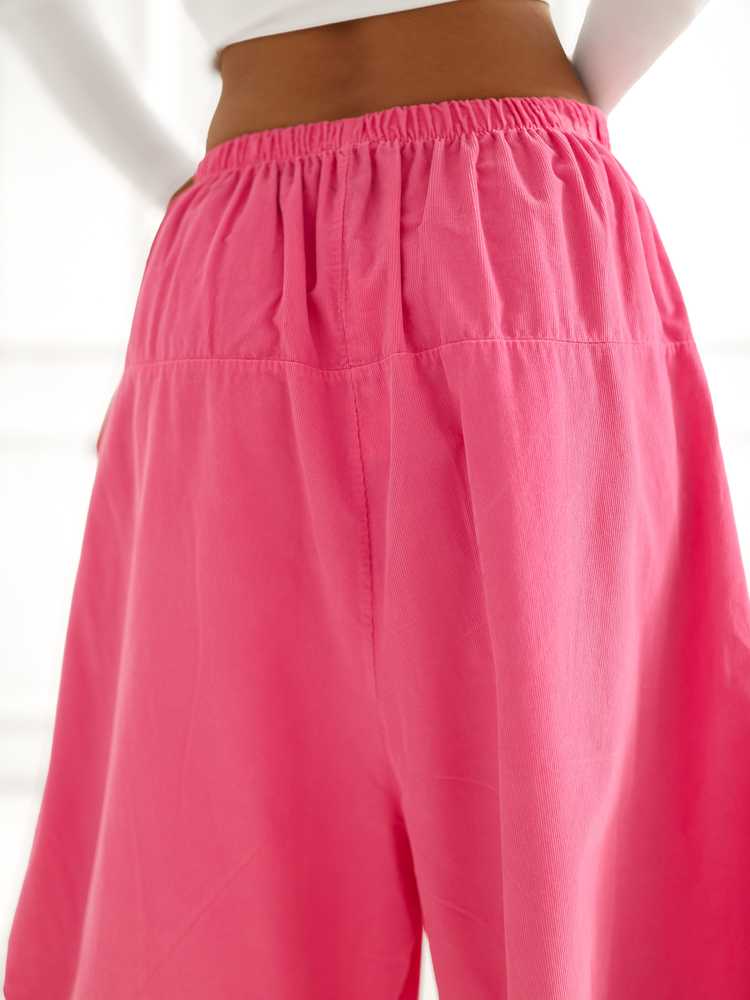 Italy Moda Kelnės-IT-SP-FL9321.96-ciemny rožinė