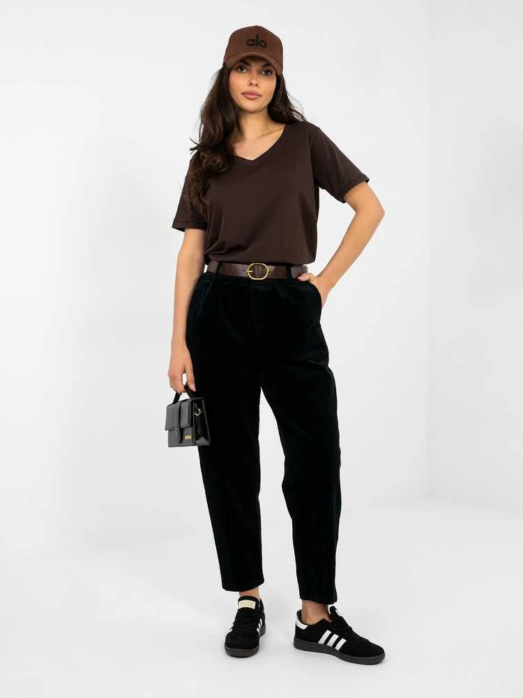 Italy Moda Kelnės-IT-SP-FL9767-1.02-juoda