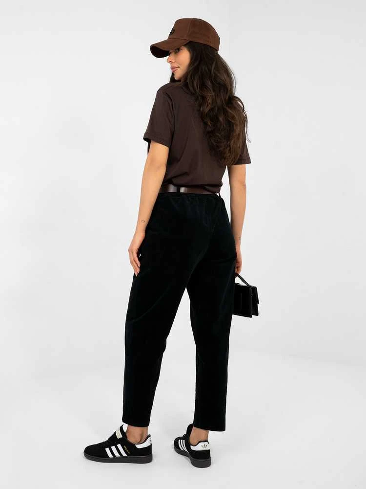Italy Moda Kelnės-IT-SP-FL9767-1.02-juoda