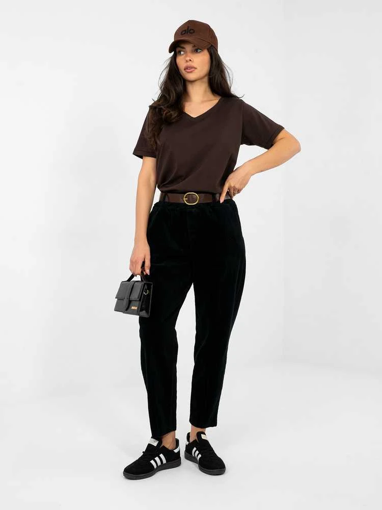 Italy Moda Kelnės-IT-SP-FL9767-1.02-juoda