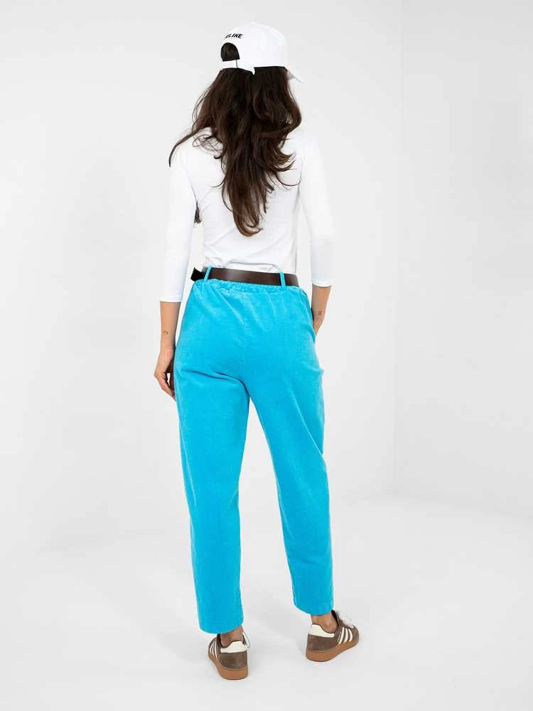 Italy Moda Kelnės-IT-SP-FL9767-1.02-mėlyna