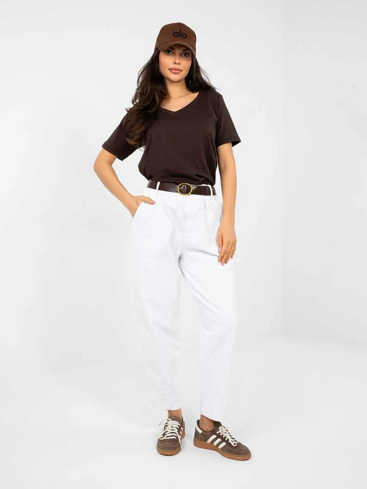 Italy Moda Kelnės-IT-SP-FL9767-1.04-balta