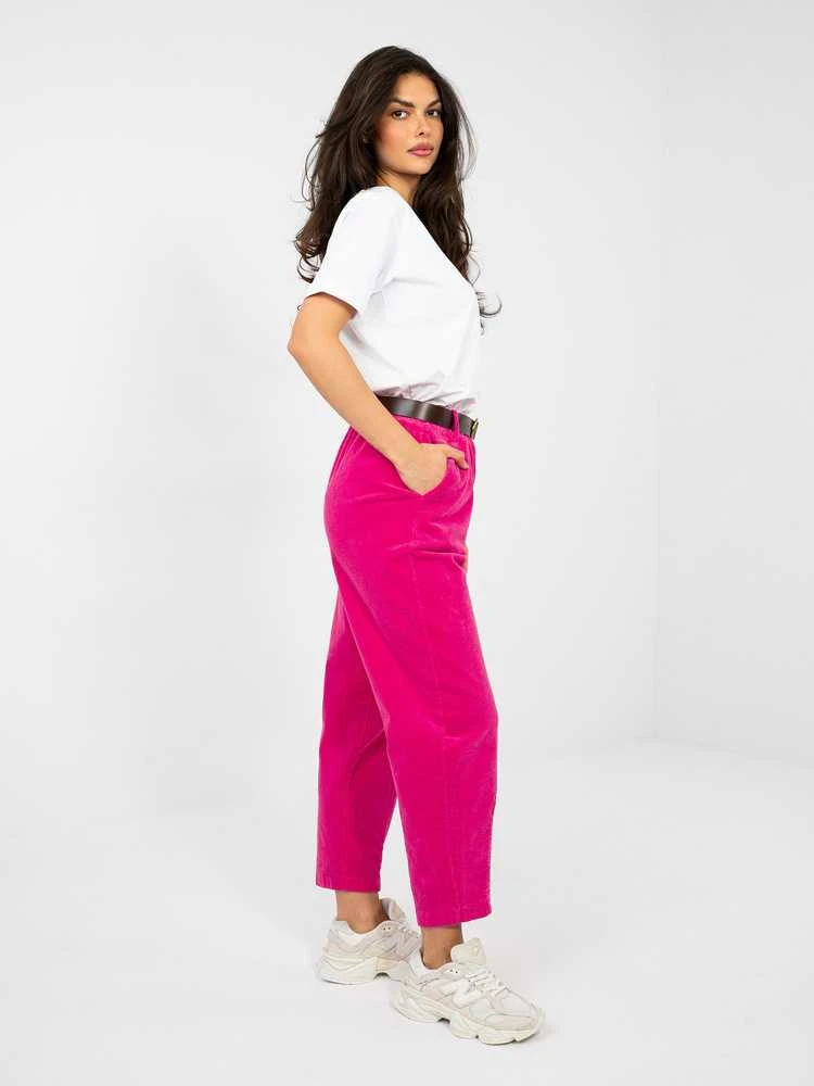 Italy Moda Kelnės-IT-SP-FL9767-1.04-fuksjowy