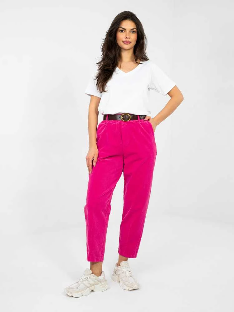 Italy Moda Kelnės-IT-SP-FL9767-1.04-fuksjowy