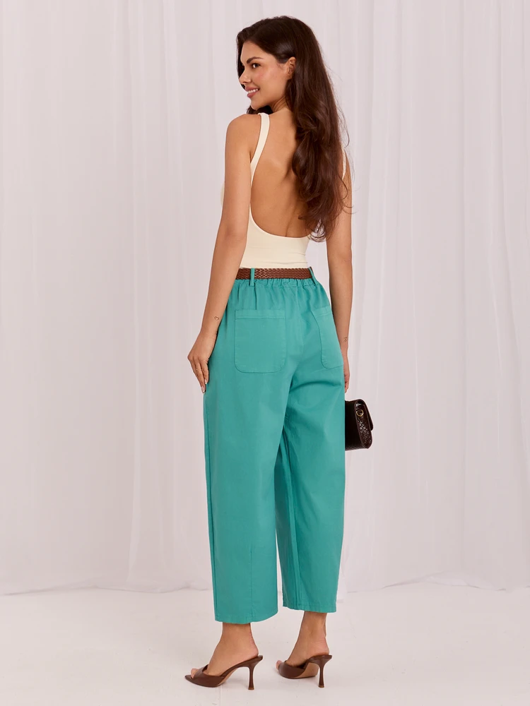 Italy Moda Kelnės-IT-SP-FL9967SPL.75-turkio
