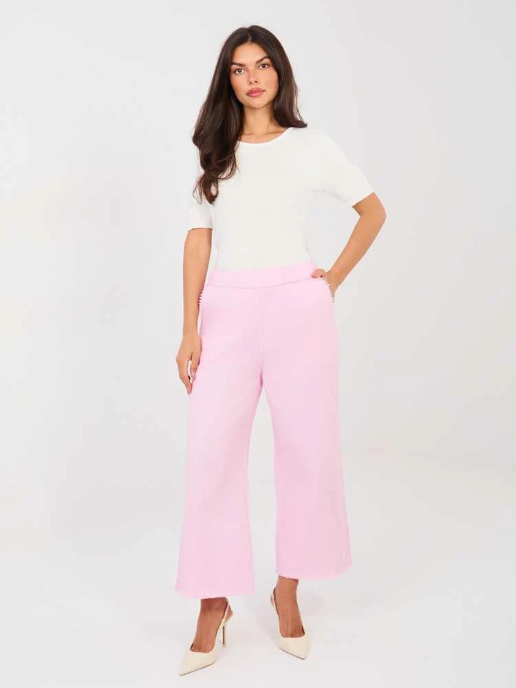 Italy Moda Kelnės-IT-SP-FL9997.76-jasny rožinė