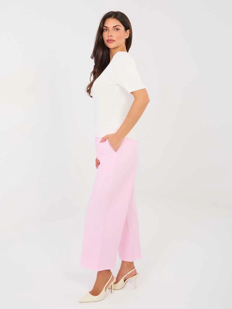 Italy Moda Kelnės-IT-SP-FL9997.76-jasny rožinė
