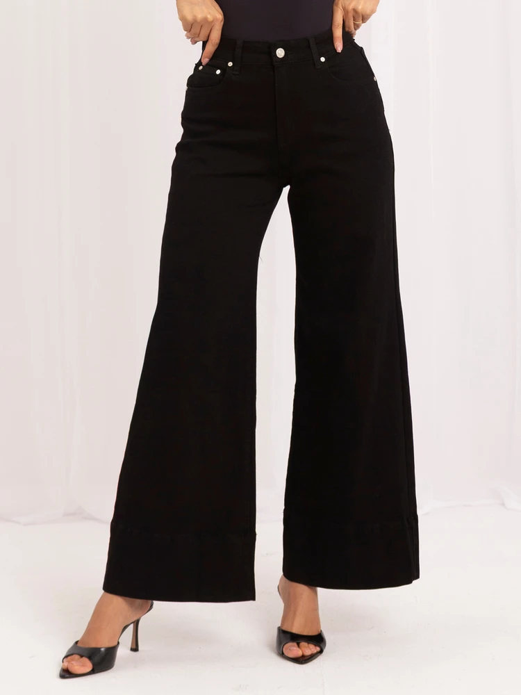 Italy Moda Kelnės jeans-IR-SP-TK206-1.95-juoda