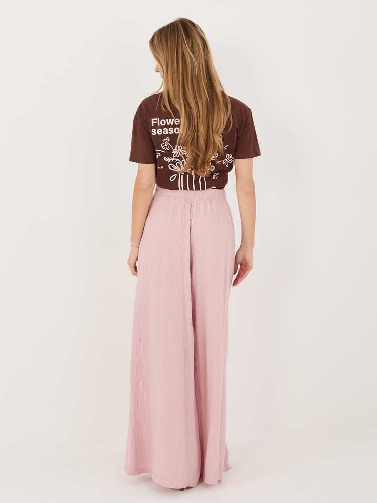 Italy Moda Kelnės-MI-SP-2563.02-jasny rožinė